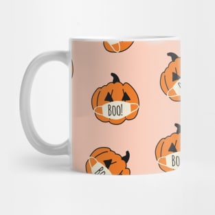 Corona Halloween Pumpkins Pink Scale Mug